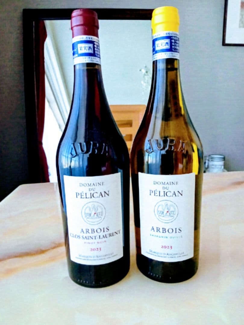 【４5%引き】フランス ジュラのワイン赤白 2本セット