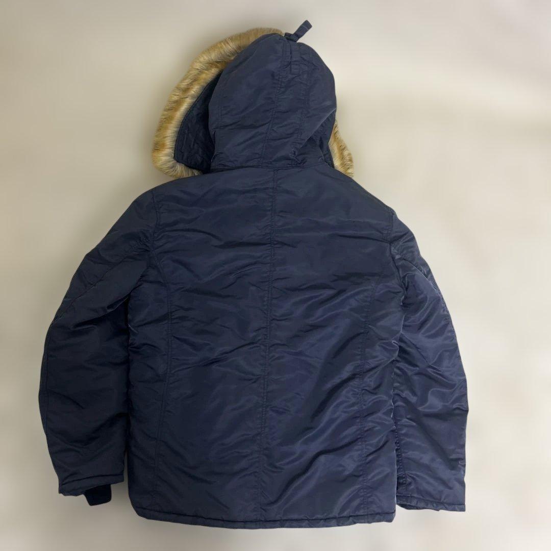 【美品】バズリクソンズユナイテッドカー　N3Bフライトジャケット　ネイビー　XL