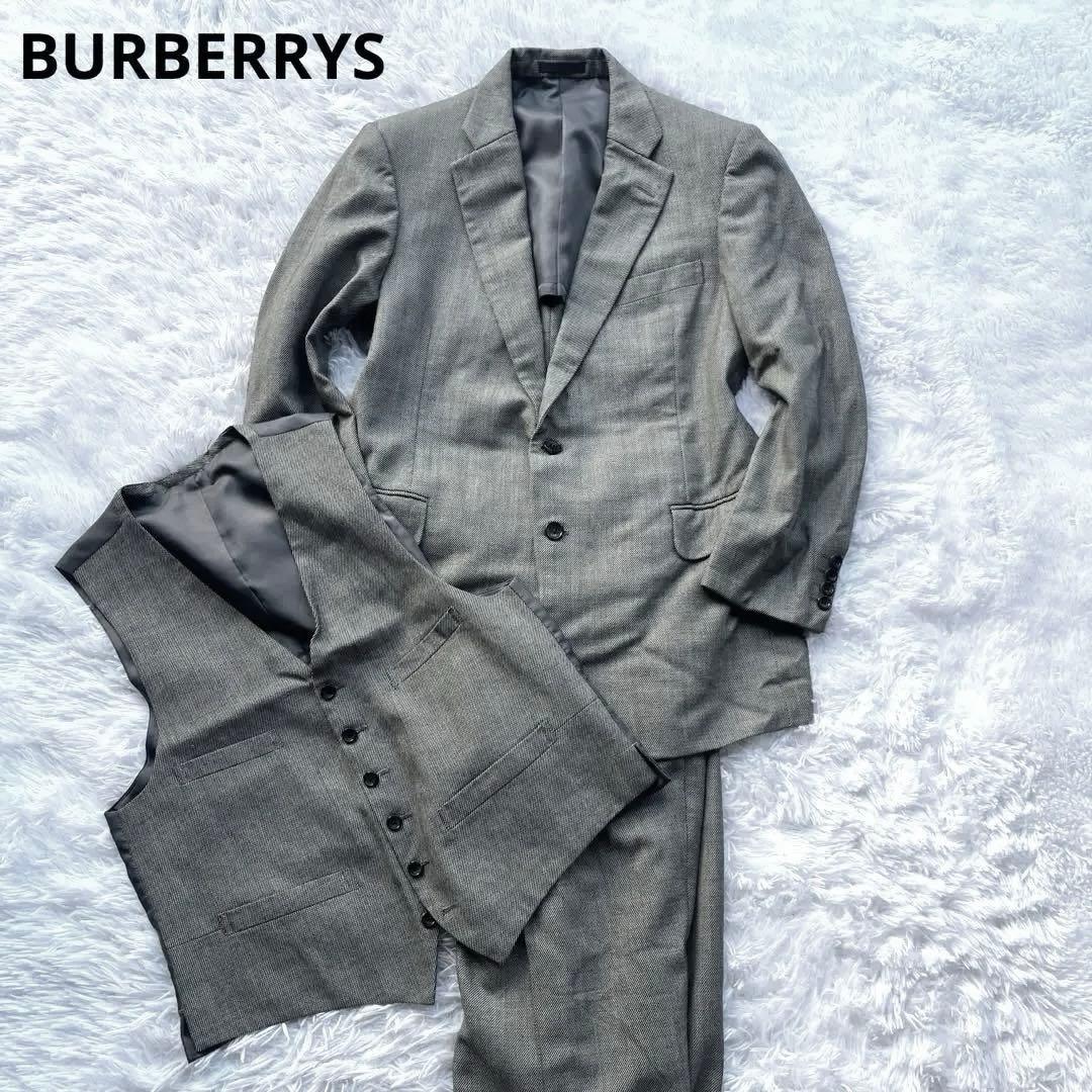 合*3様 Burberrys スリーピース セットアップ グレー タスマニアウー