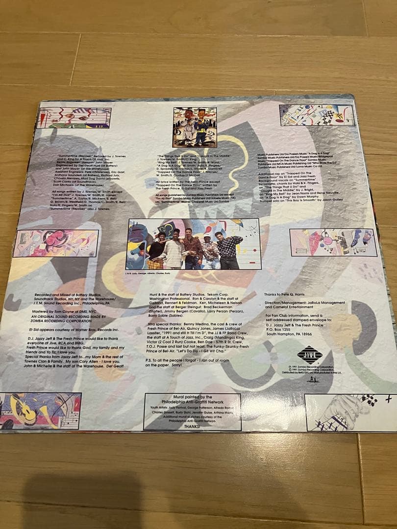 DJ Jazzy Jeff & The Fresh Prince 1991年