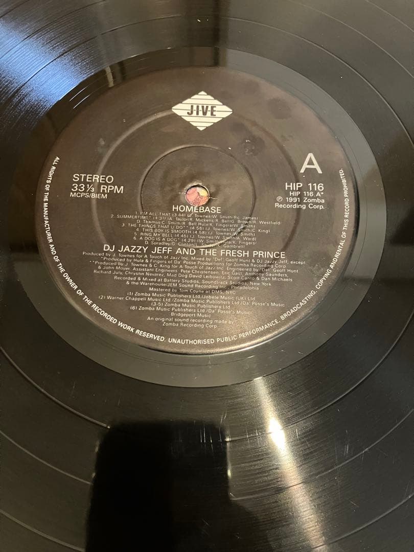 DJ Jazzy Jeff & The Fresh Prince 1991年
