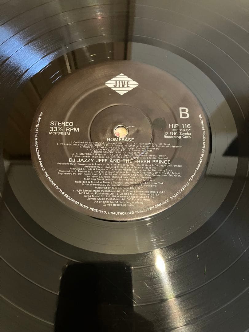 DJ Jazzy Jeff & The Fresh Prince 1991年