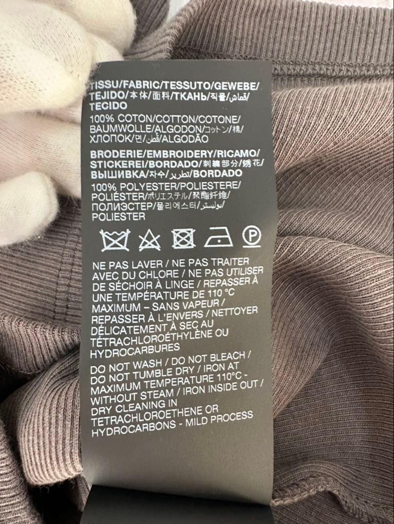 SAINT LAURENT 25SSカサンドラYSLリブタンクトップ