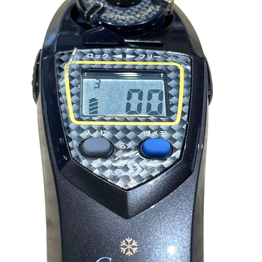 クリスティア ワカサギ CRTα メタリックガンメタ 電動リール 外部電源用