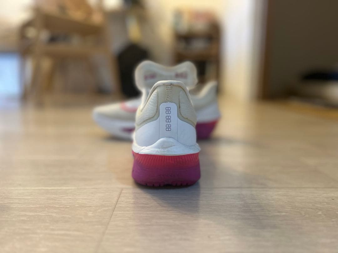 Nike Zoom Fly 6 サイズ27.5cm ホワイト/ブラック/ピンク