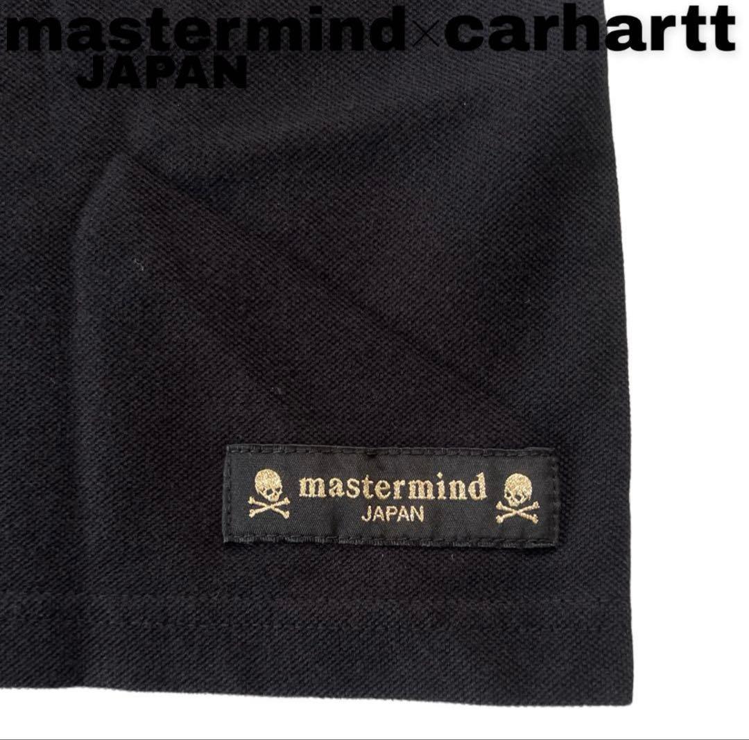mastermind × carhartt ブラックポロシャツ　希少