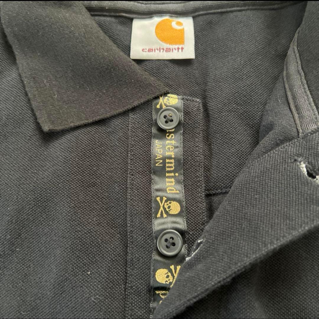 mastermind × carhartt ブラックポロシャツ　希少