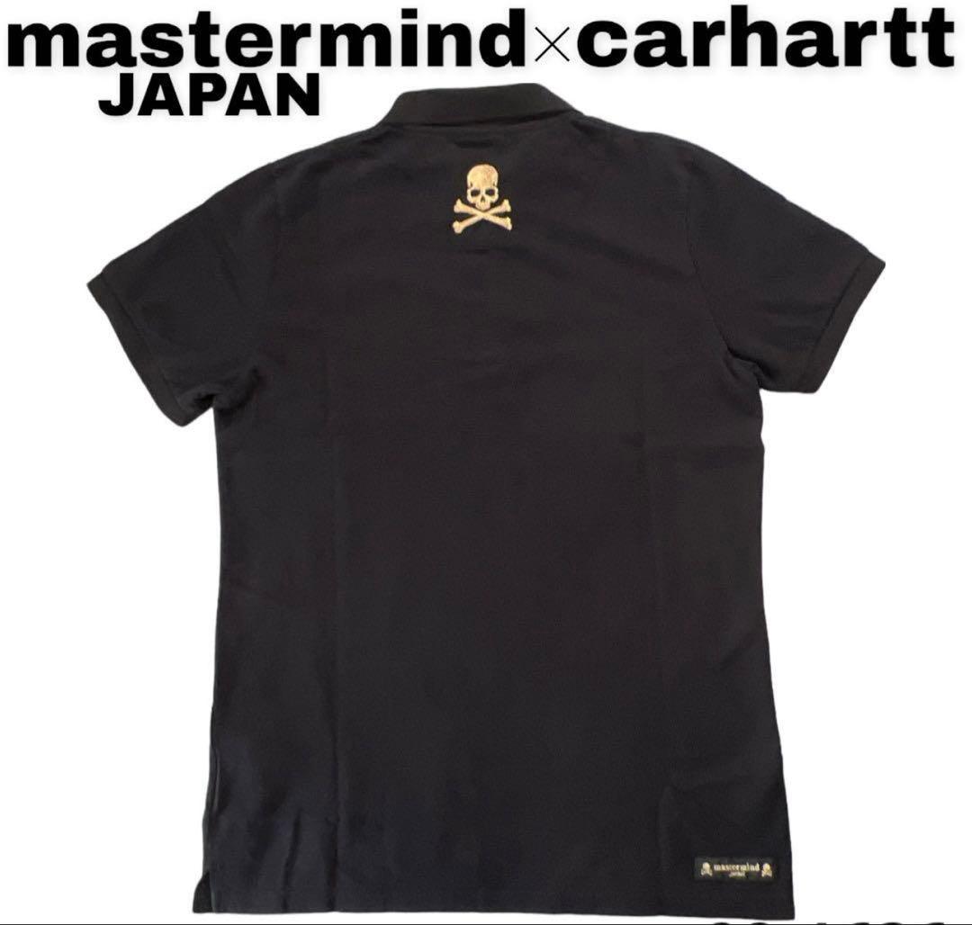 mastermind × carhartt ブラックポロシャツ　希少