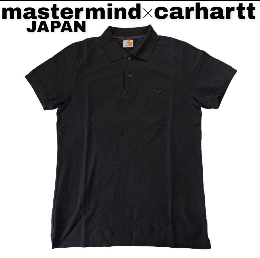 mastermind × carhartt ブラックポロシャツ　希少