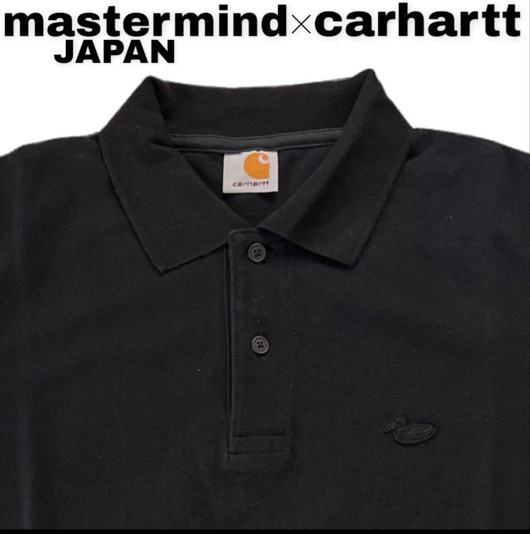 mastermind × carhartt ブラックポロシャツ　希少