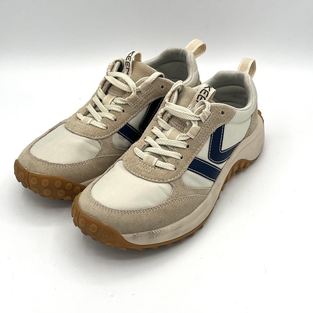 ☆美品☆ KEEN KS86 23.5cm ローカットスニーカー 替紐付き