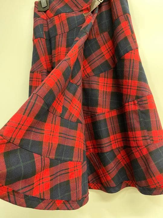 トリコ コムデギャルソン チェックスカート