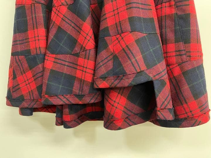 トリコ コムデギャルソン チェックスカート