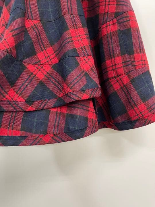 トリコ コムデギャルソン チェックスカート