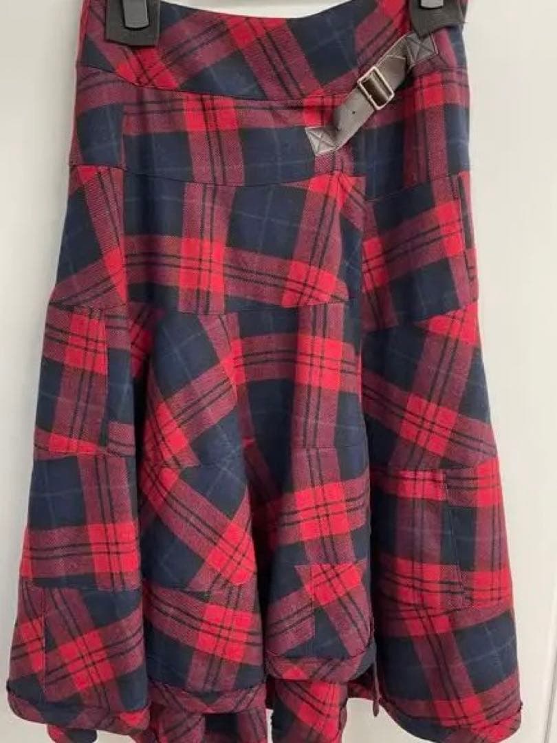 トリコ コムデギャルソン チェックスカート