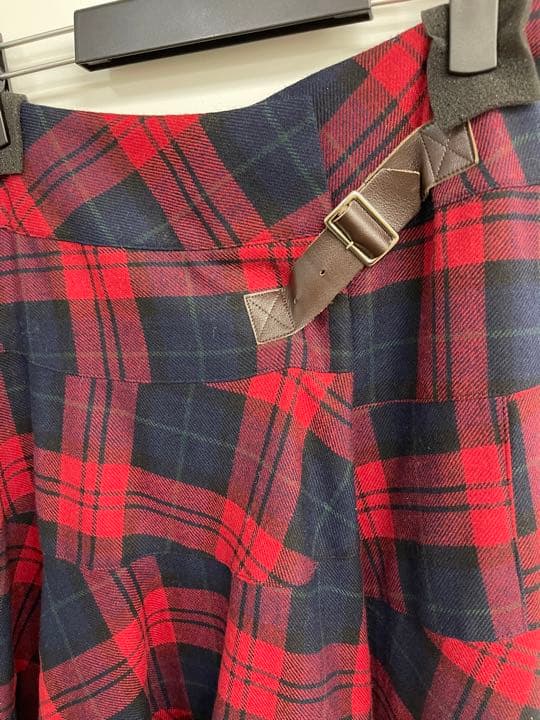 トリコ コムデギャルソン チェックスカート