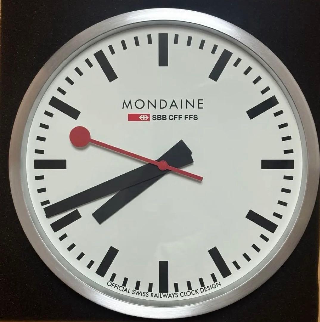 MONDAINE モンディーン 壁掛け時計 25cm スイス国鉄公式