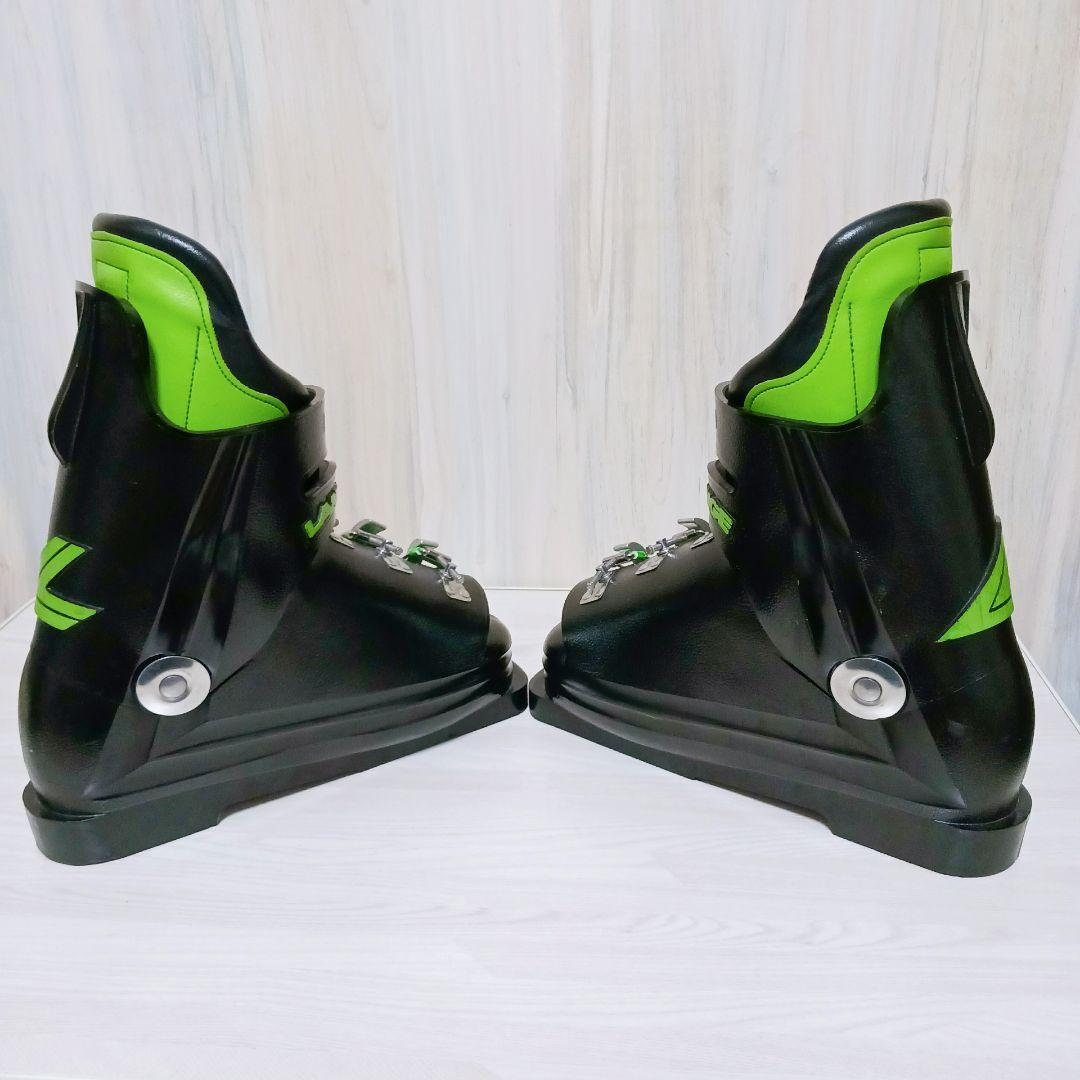 スキーブーツ LANGE ラング 7W 約25cm グリーン×ブラック