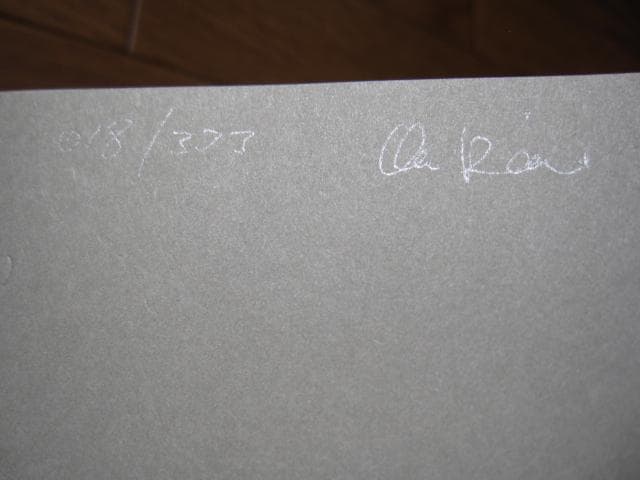 Light、Night　Ola Rindal　限定333部　直筆サイン入り