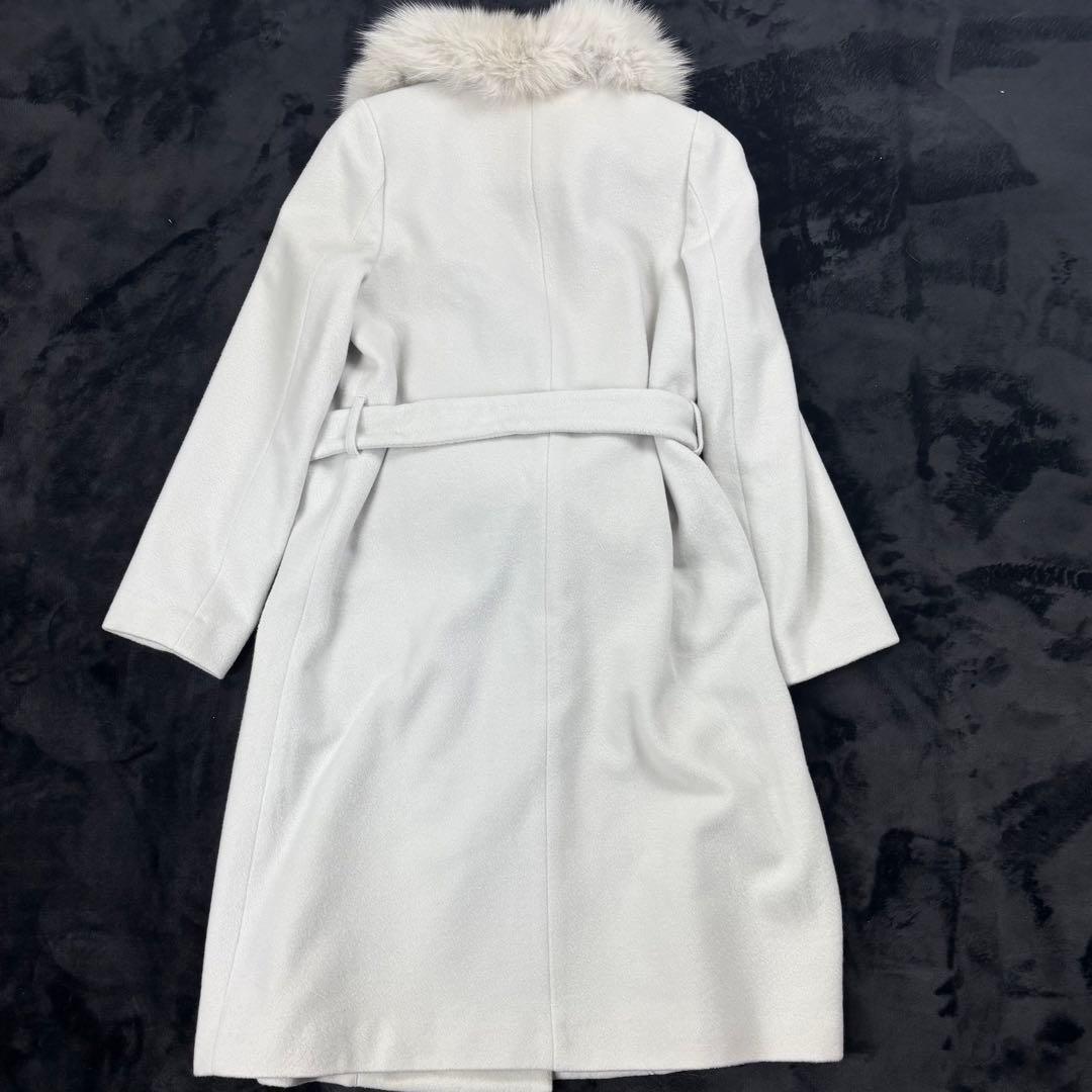 マイストラーダ✨タグ付新品未使用 フォックスファー付チェスターコート サイズ36