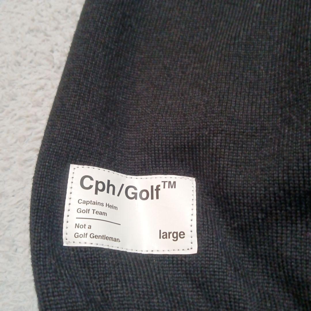 キャプテンズヘルム ゴルフ ニット ポロシャツ 長袖 カットソー
