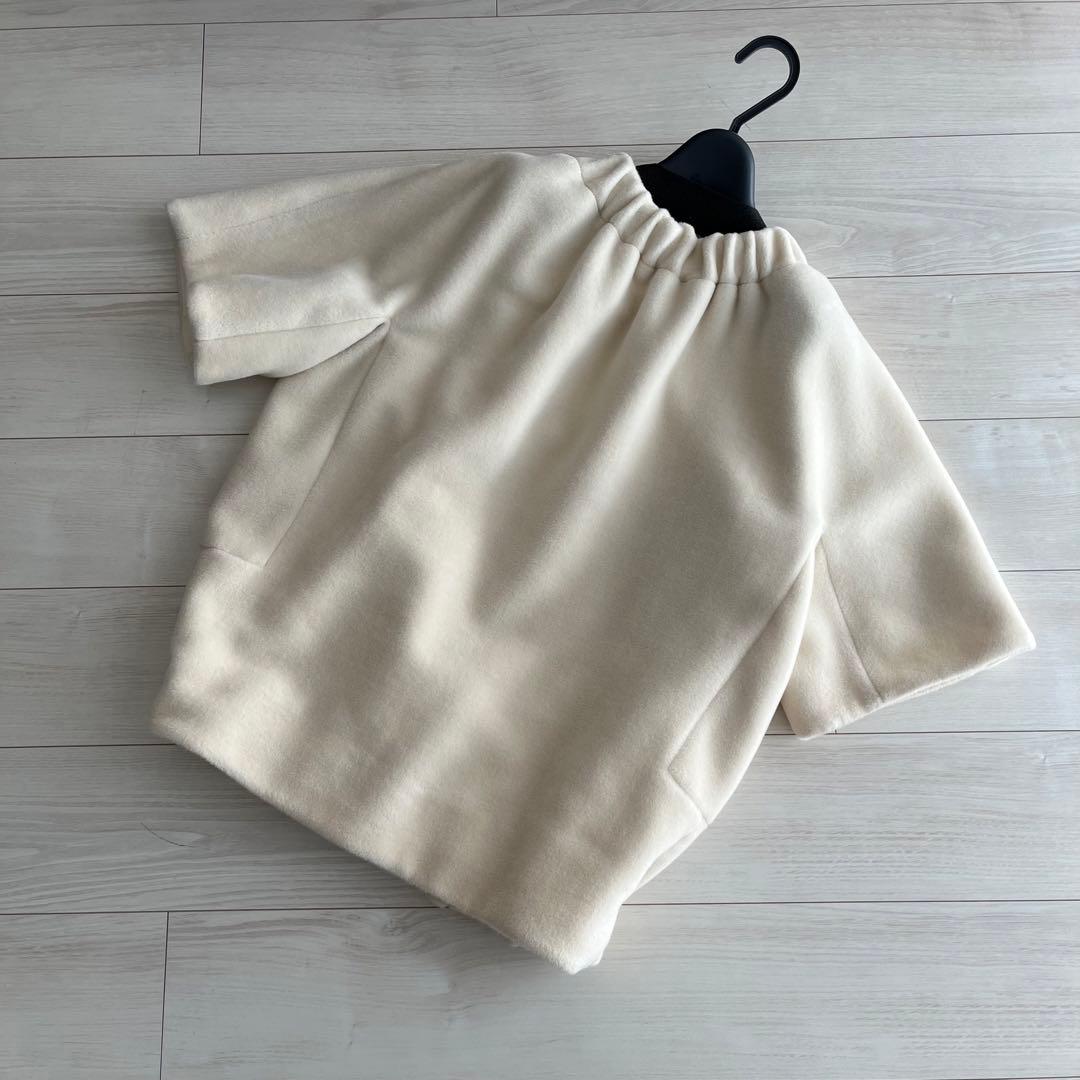 CYCLAS シクラス ウールギャザートップス ポンチョ ドゥロワー