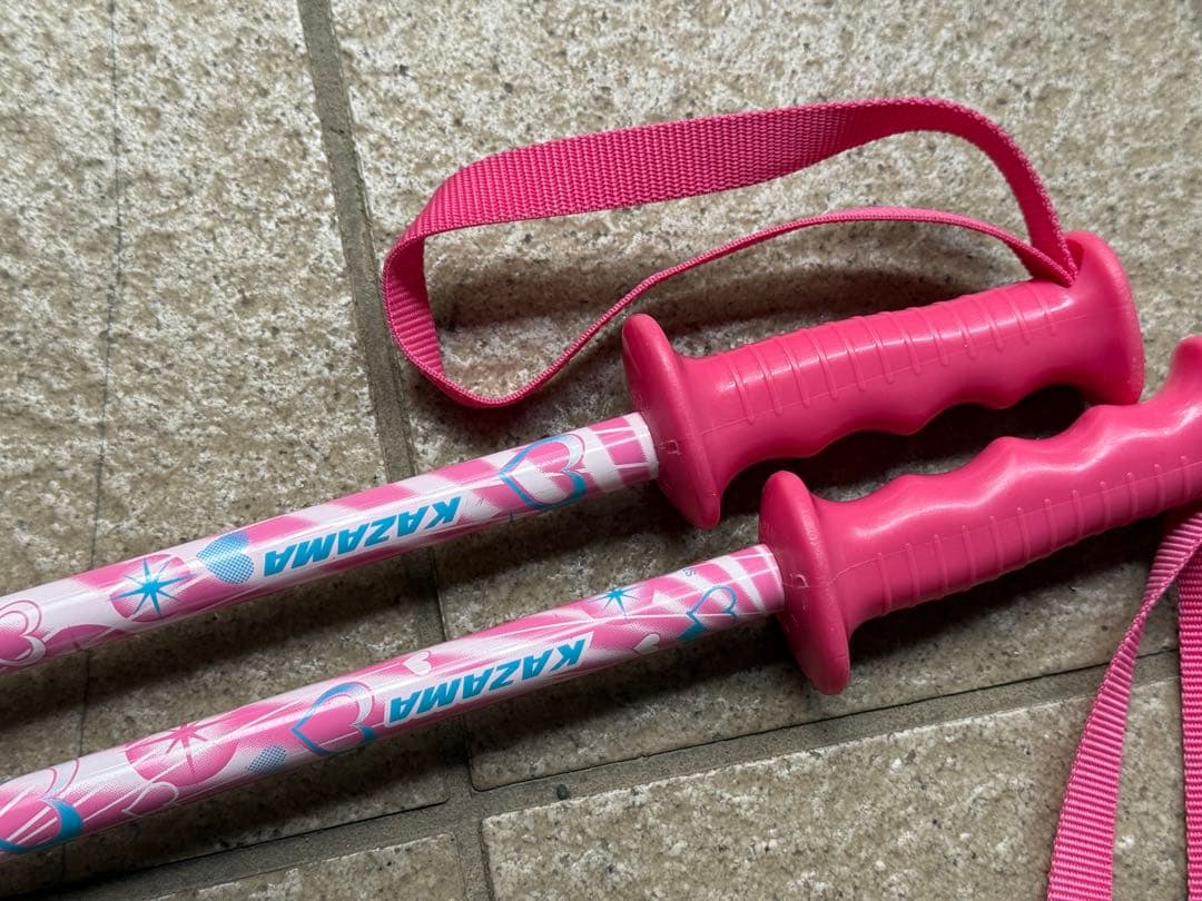 KAZAMA ROCKER 106cm ピンク　スキー　ブーツ　セット