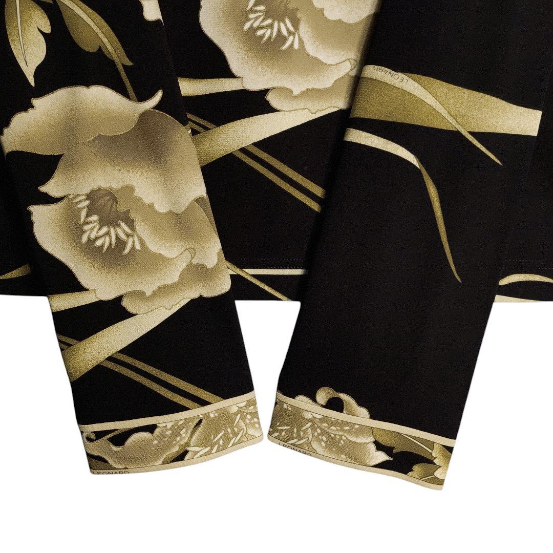 ☆ LEONARD レオナール リリー柄 長袖 カットソー ☆