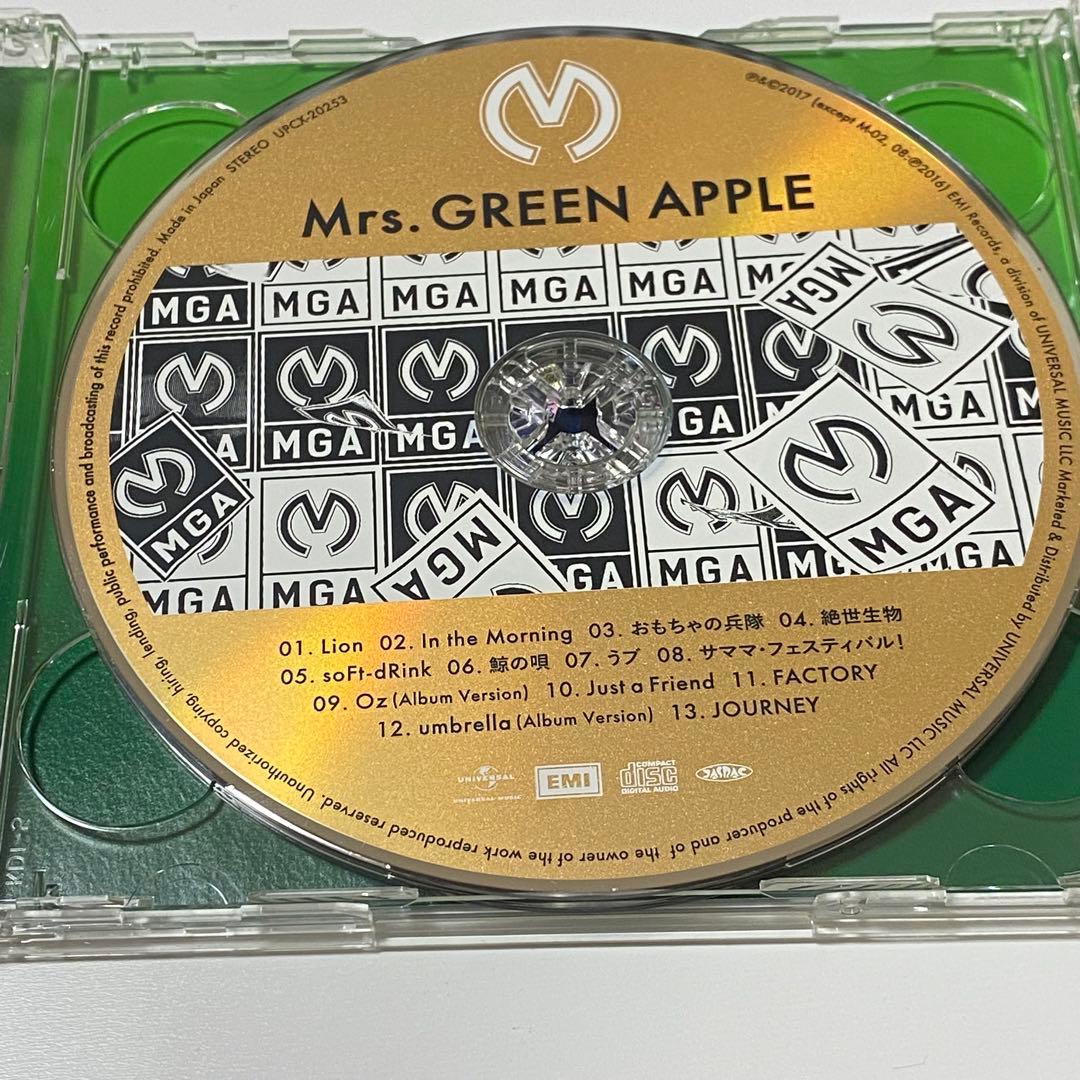 【値下げ】Mrs. GREEN APPLE 初回限定盤