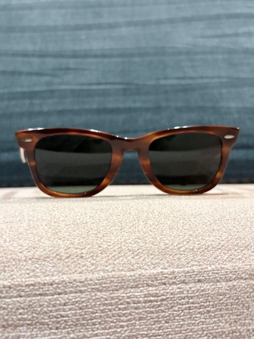 B&L製 Rayban WAYFARER サングラス ブラウン 80s USA