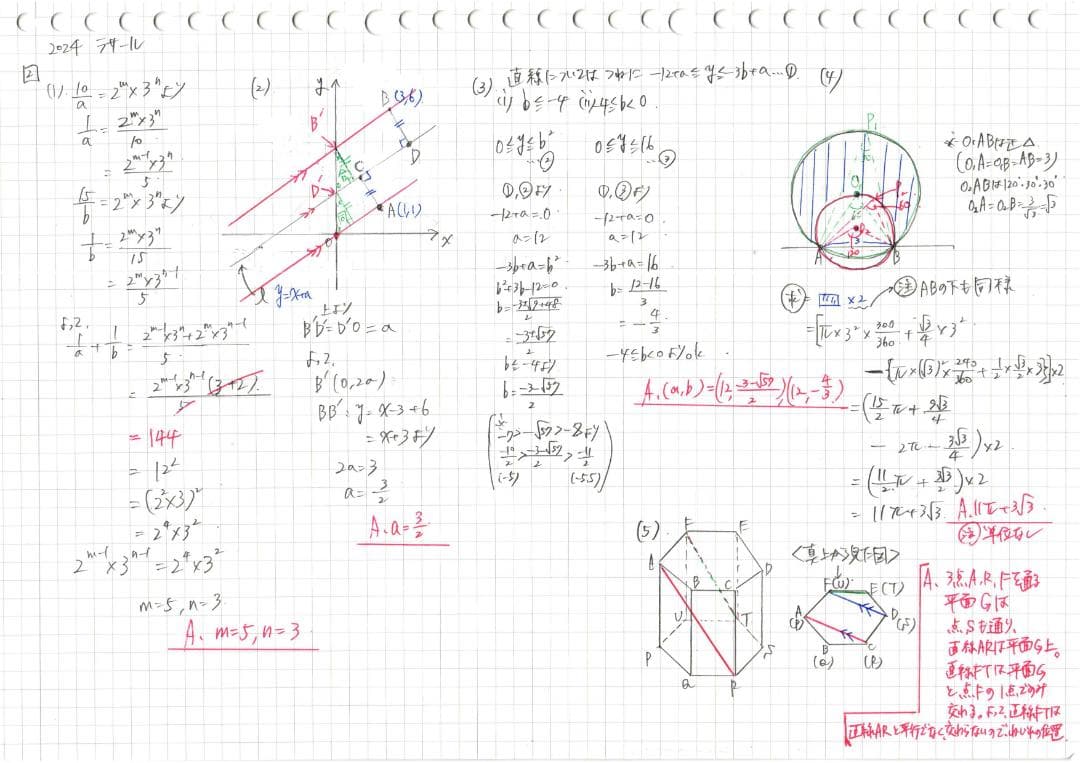今だけ3割引塾講師オリジナル数学解説 ラサール 高校入試 過去問 2006-26