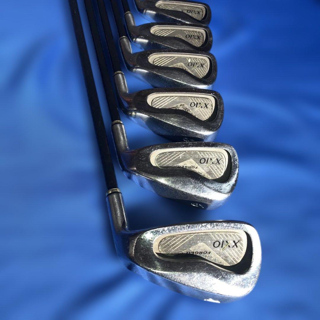 初代ゼクシオフォージドアイアン(5,6,7,8,9,P) 6本,MX1000 S