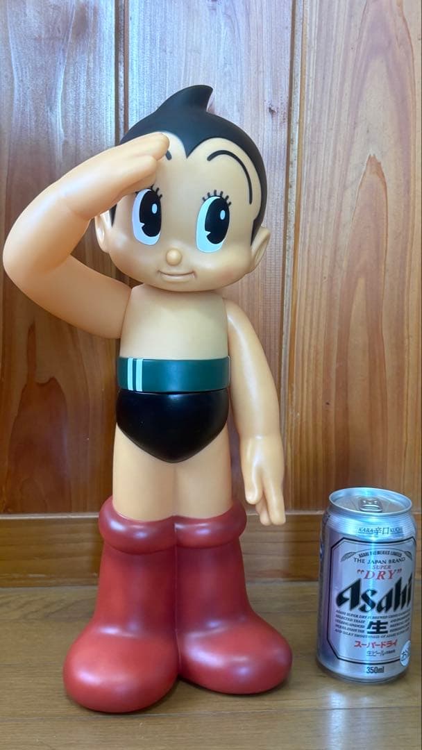 敬礼タイプ　鉄腕アトム　ビリケン商会　2007年　日本製 高さ:約40cm
