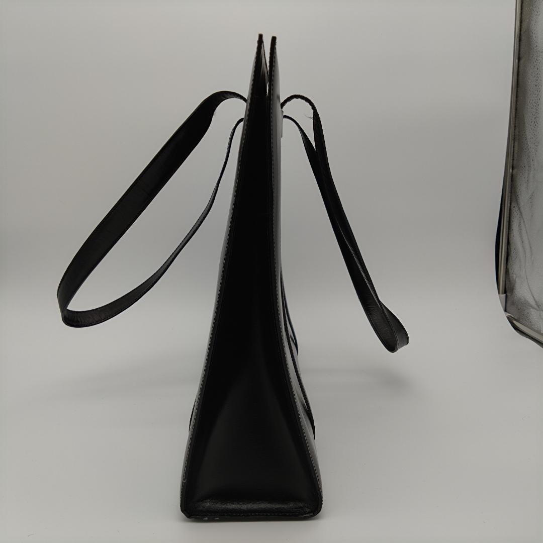 セリーヌ レザー トートバッグ スターボール ヴィンテージ オールド ブラック