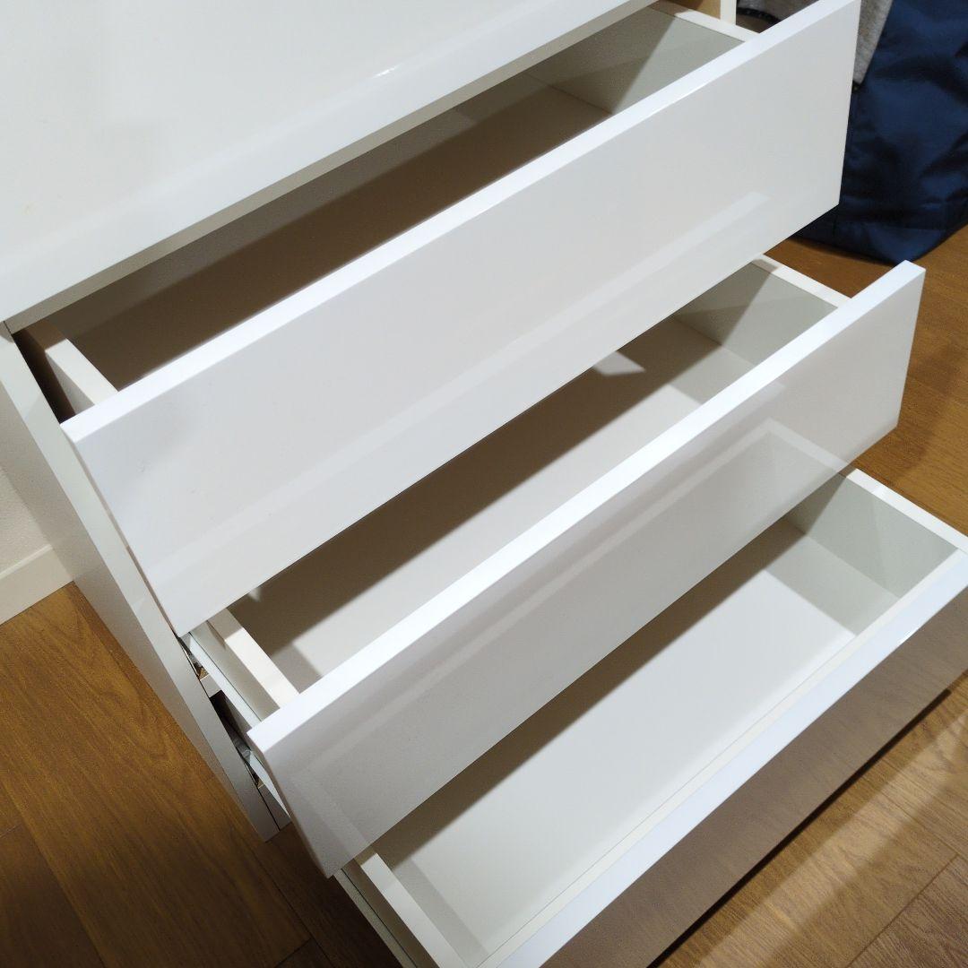 チェスト　キャビネット　タンス　ホワイト