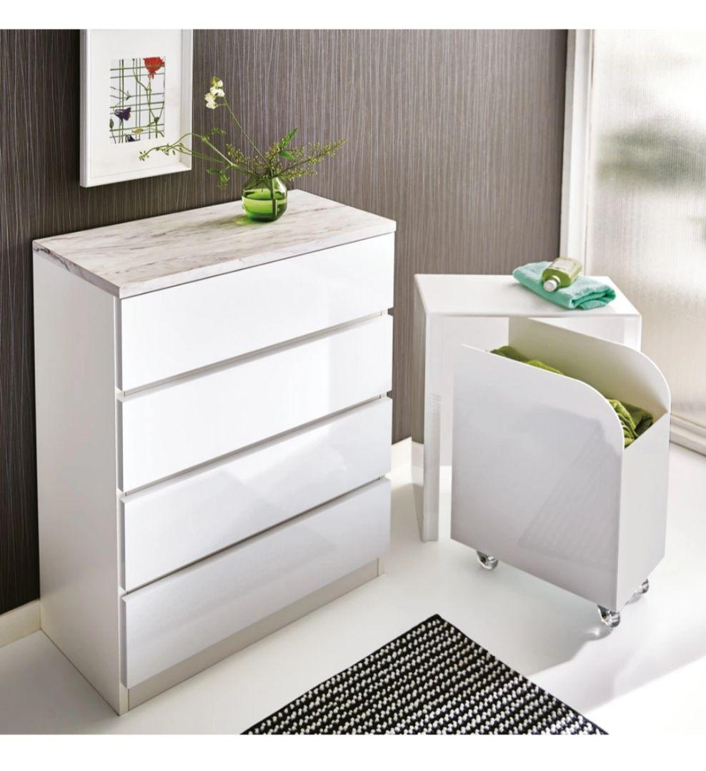 チェスト　キャビネット　タンス　ホワイト