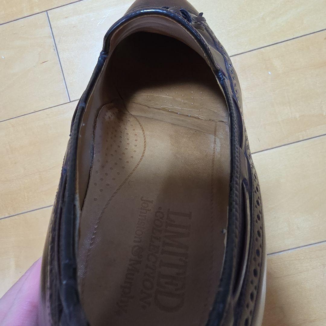 ジョンストン&マーフィー　ローファー　バーガンディ