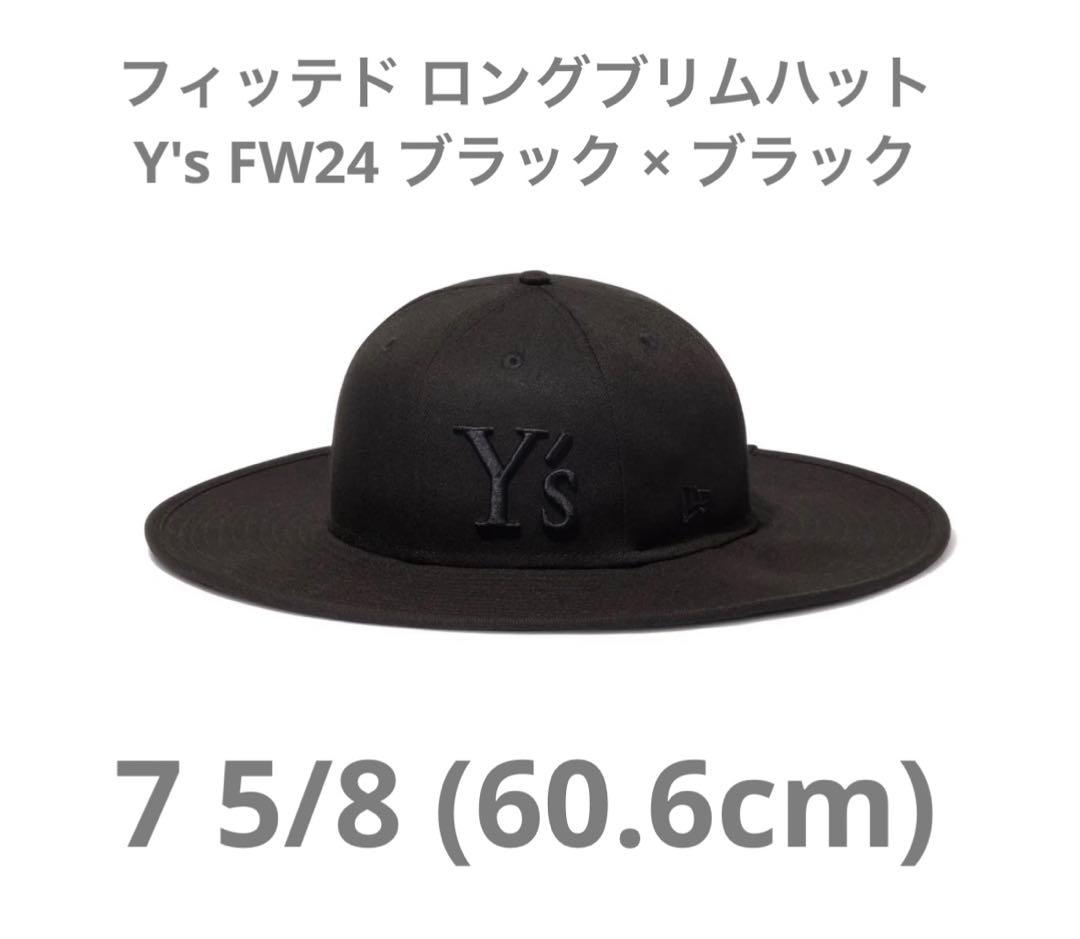 NEW ERA Y's FW24 7 5/8 フィッテド ロングブリムハット