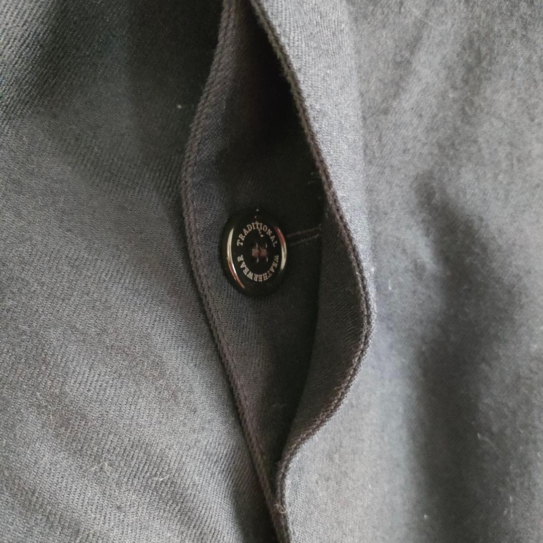 トラディショナルウェザーウェア フーデッドコート ネイビー 44 ライナー付き