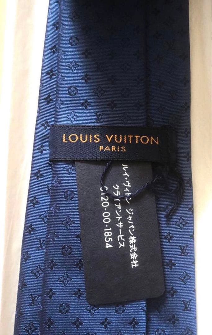 【新品】LOUIS VUITTON ルイ・ヴィトン　モノグラム　ネクタイ