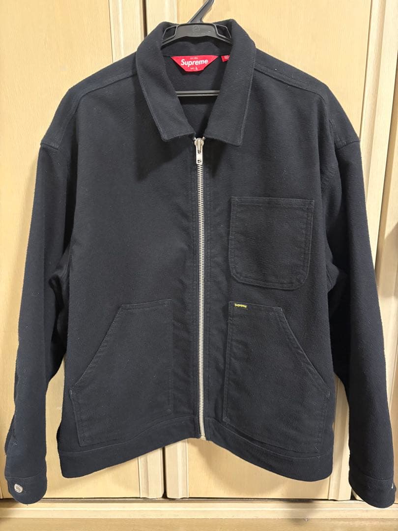 supreme ジャケット黒