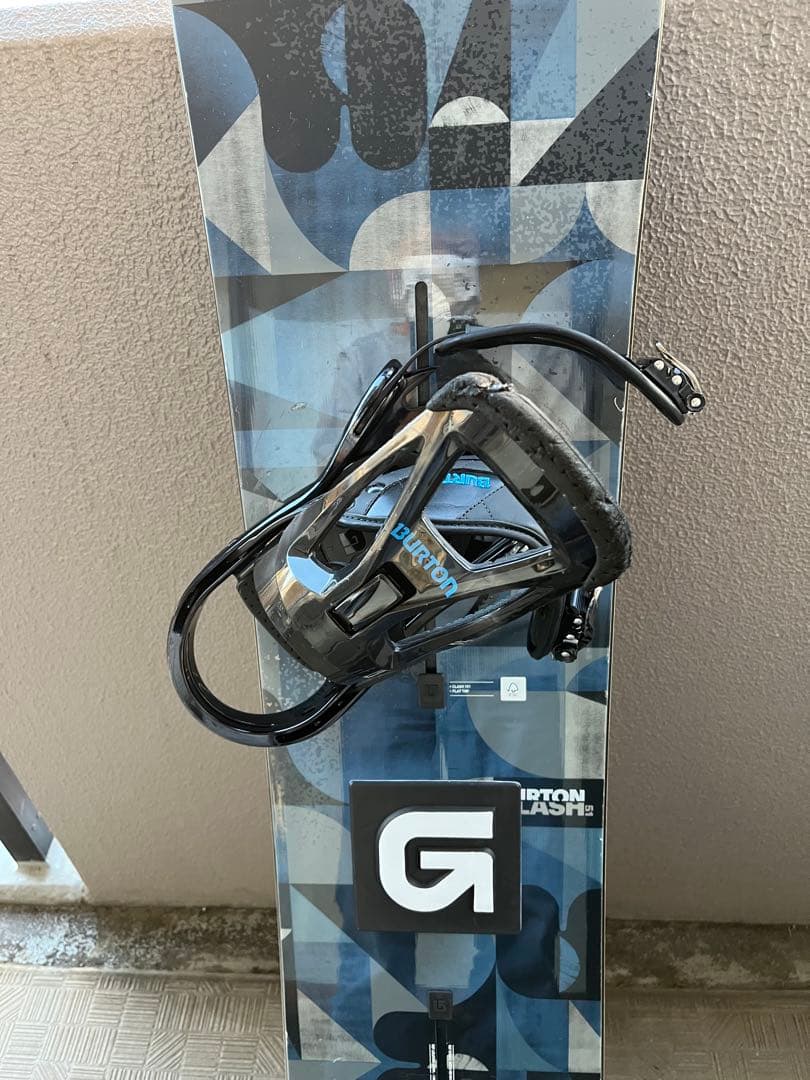 BURTON スノーボード 幾何学模様/シンプルロゴ