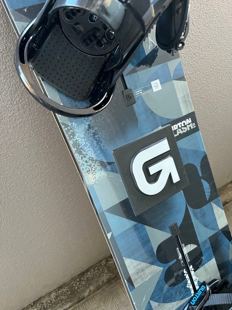 BURTON スノーボード 幾何学模様/シンプルロゴ