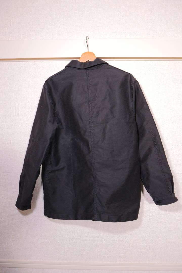 LE TRAVAILLEUR GALLICE　モールスキンカバーオール　ブラック