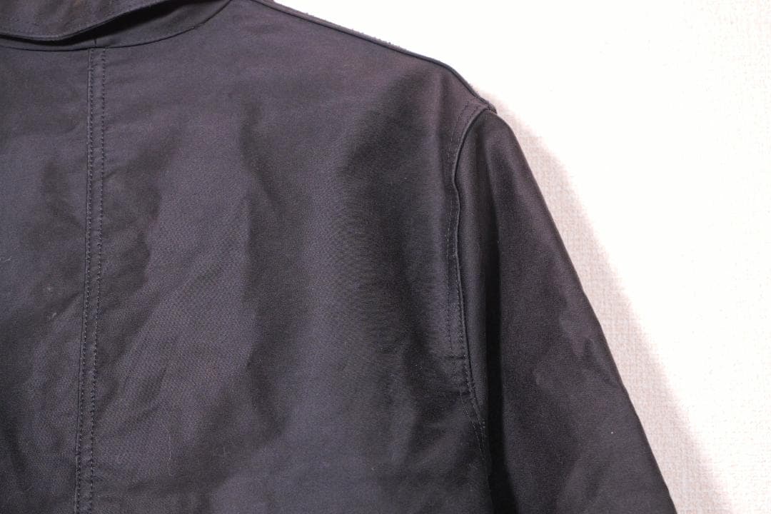 LE TRAVAILLEUR GALLICE　モールスキンカバーオール　ブラック