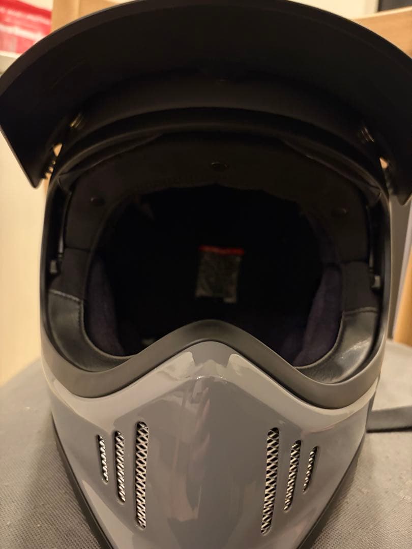 SHOEI EX-ZERO グレー Lサイズ ジェットヘルメット [美品]