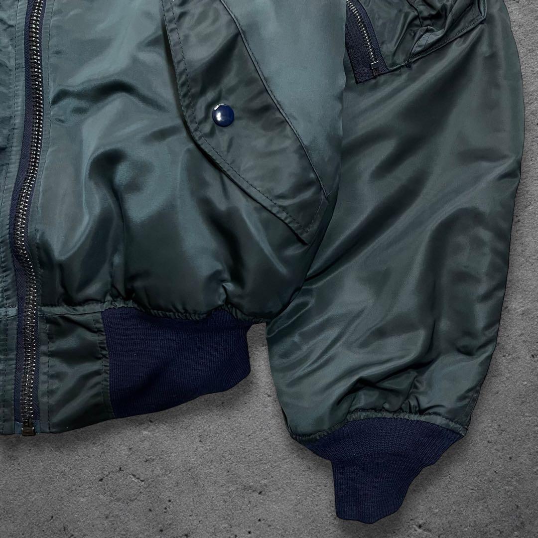 【美品】 グリーンブライヤー ma-1 XLサイズ フライトジャケット 90s