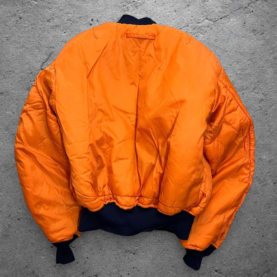 【美品】 グリーンブライヤー ma-1 XLサイズ フライトジャケット 90s