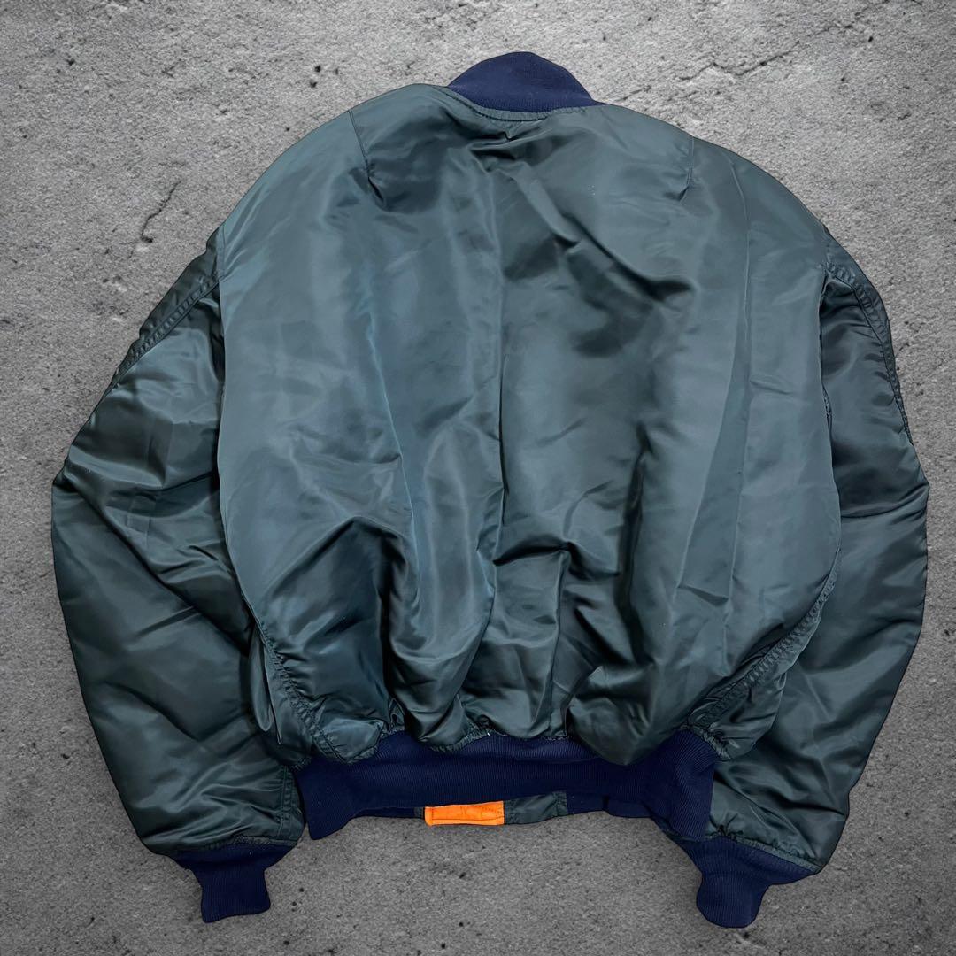 【美品】 グリーンブライヤー ma-1 XLサイズ フライトジャケット 90s