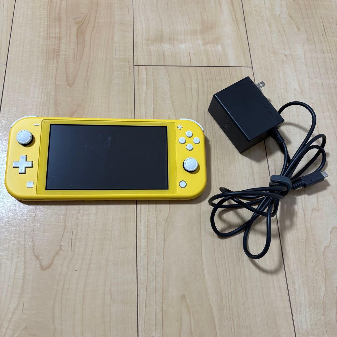 Nintendo Switch Lite イエロー 本体 + ゲーム4本